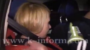 Пьяная женщина устроила конфликт с ДПС!