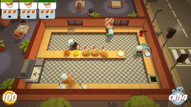 Overcooked! 4 jugadores 3 estrellas смотреть онлайн