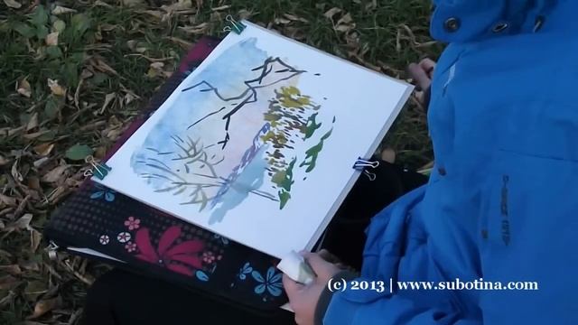 Акварели Натальи Суботиной смотреть онлайн