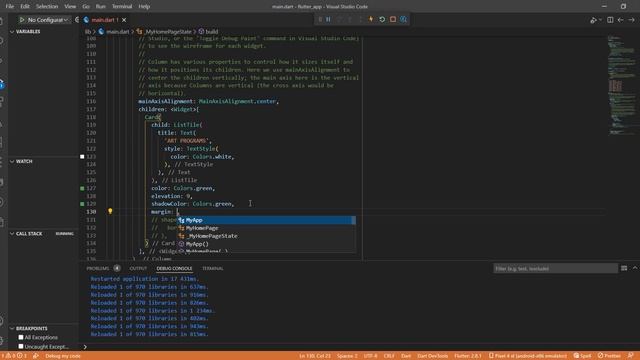 Flutter уроки - Widget Card смотреть онлайн
