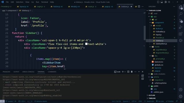 Full Stack PERN X Clone with Next.js 13 App Router: PostgreSQL, React, Tailwind (Part 1) смотреть онлайн