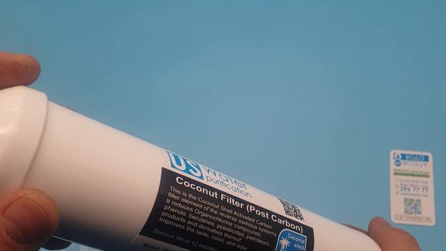 US Water WT-100-75 Coconut Filter (Post Carbon) картридж финишной очистки воды смотреть онлайн
