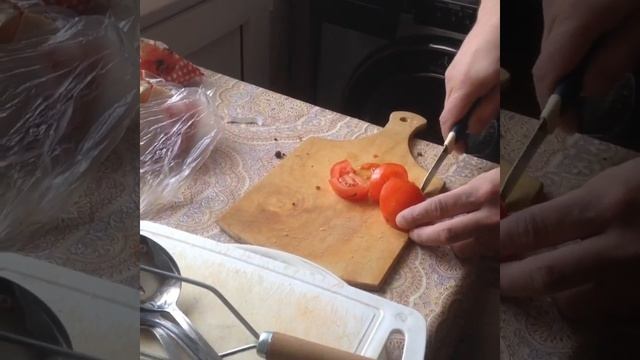 Тест остроты томатом, после заточки китайского кухаря смотреть онлайн