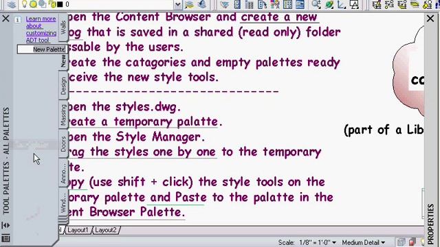 CADclip - Architectural Desktop Network Tool Palattes Part 2 смотреть онлайн