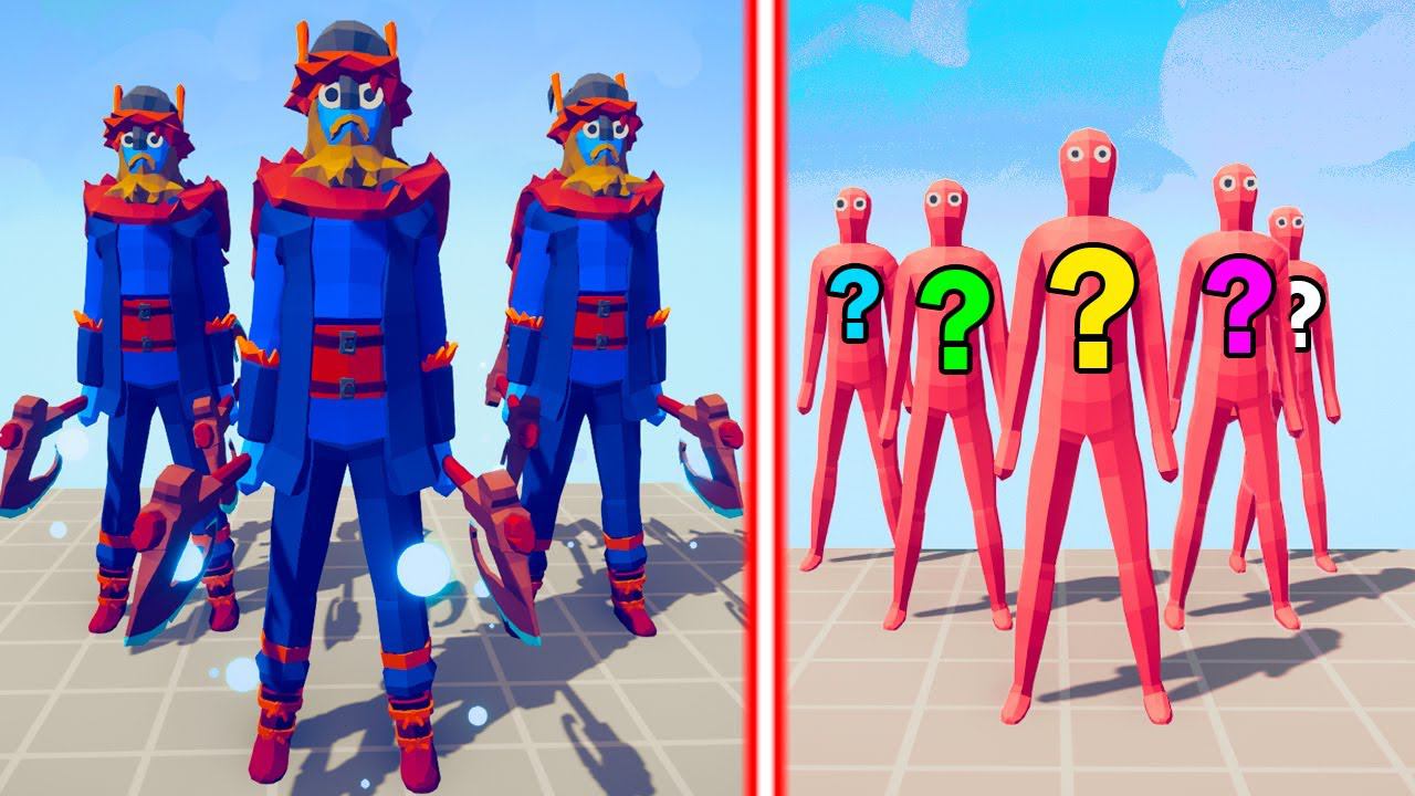 ULLR TEAM vs RANDOM WEAPON TEAM | TABS - Totally Accurate Battle Simulator смотреть онлайн