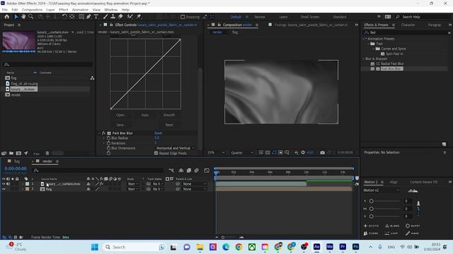“After Effects Tutorial” Анимация Извивающегося Флага (Waving Flag Animation) смотреть онлайн