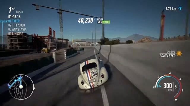 Need for Speed™ Payback Volkswagen Beetle Race смотреть онлайн