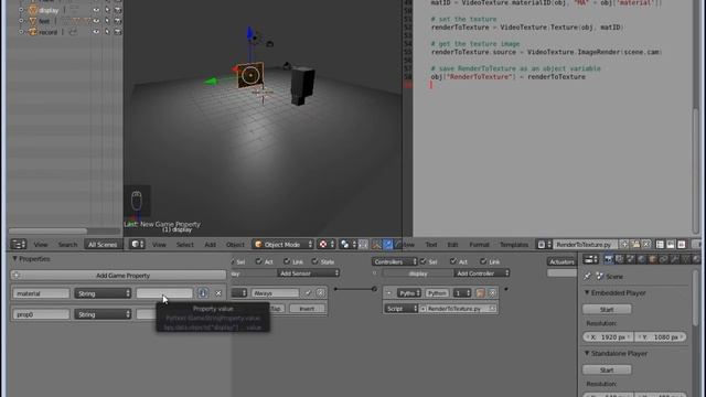 How to add render to texture video script in bge смотреть онлайн