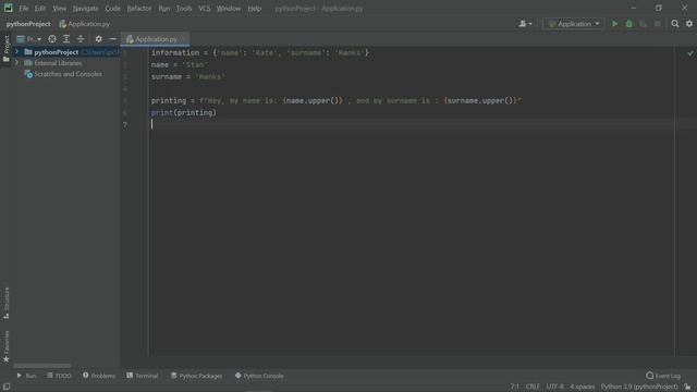 Python Programming Tutorials-18 F' String and String Formatting смотреть онлайн