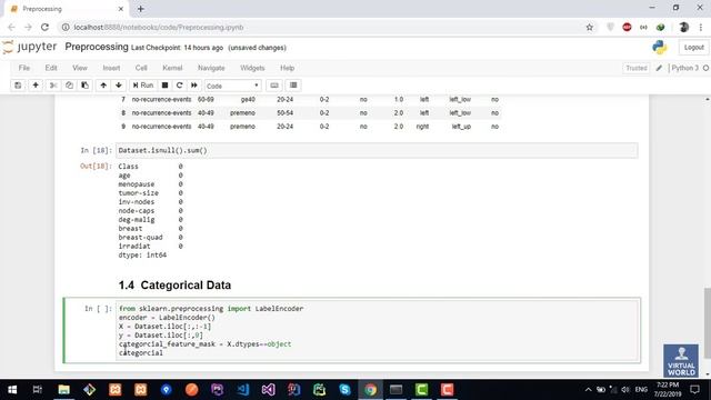 4- Preprocessing Label Encoder смотреть онлайн