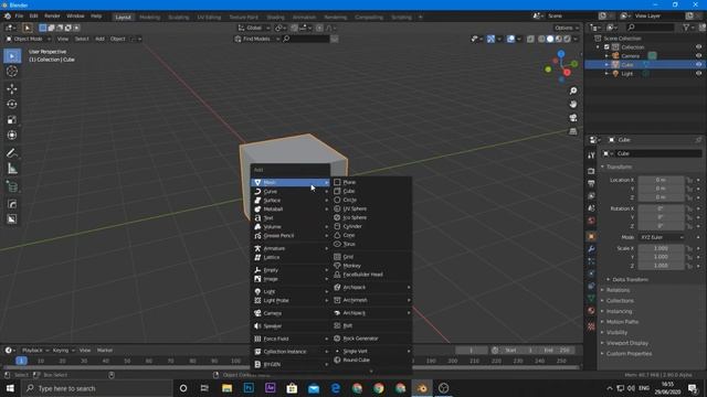 [Boolean Modifiers] How to Cut Holes in Objects | Blender смотреть онлайн