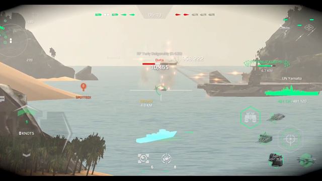 IJIN YAMATO VS USS MISSOURI - Modern Warships