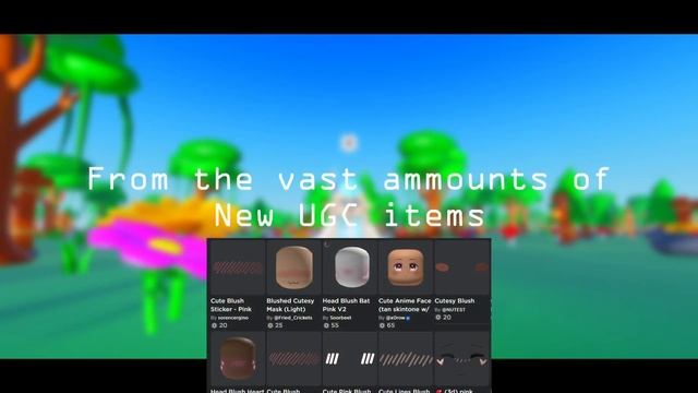 The New Roblox UGC face Trend смотреть онлайн