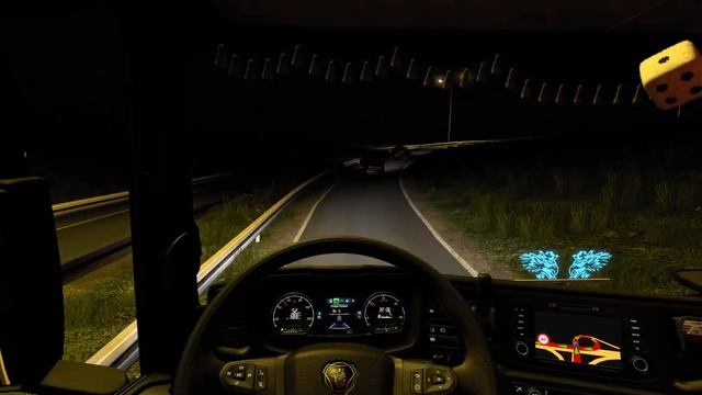 ETS2 Gameplay | Scania 730 S | Warsaw to Katowice | Fish Fingers 17t смотреть онлайн