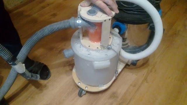 Мобильный циклон Как циклон совместить с пылесосом смотреть онлайн