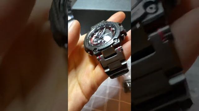 Casio G-shock Mtg B1000 红碳 魏