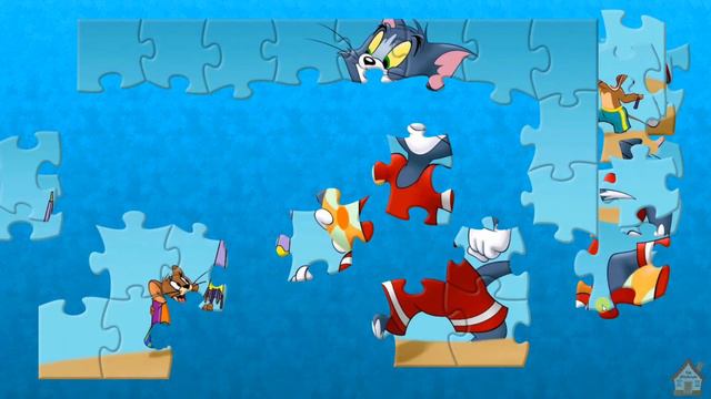 Tom and Jerry Puzzle | The PlayHouse Puzzles for Kids cartoons for kids смотреть онлайн