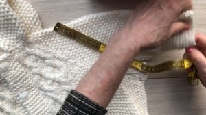 Экспресс МК Конверт для новорожденного спицами регланом сверху с ростком, араном