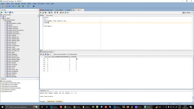 Aula 9 - ORACLE - Row_Number() + Order by + Partition by OU Rownum смотреть онлайн