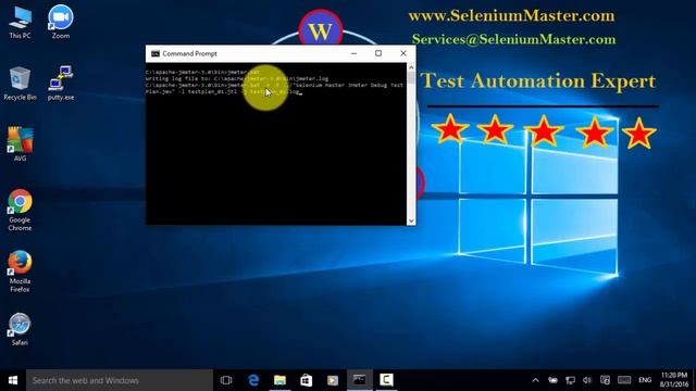 Apache JMeter Video Tutorial - Run JMeter non GUI mode смотреть онлайн