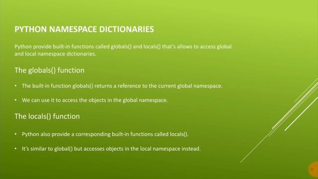 Python Namespace Scope - Student seminar | Anju смотреть онлайн