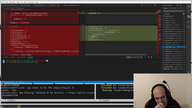 [C++][NVIM] | Building an 0.6 and 0.7 compatible Teeworlds iCTF Server! | !commands смотреть онлайн