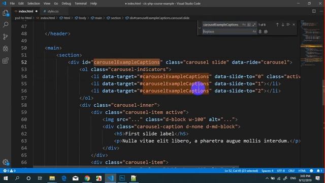 PSD to HTML With Bootstrap - Quick Example смотреть онлайн