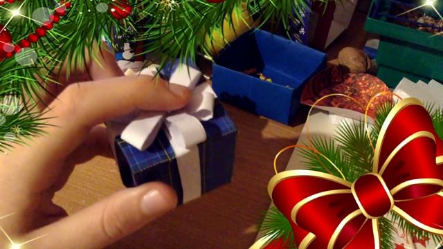 Новогодний Papercraft: Подарочные коробочки
