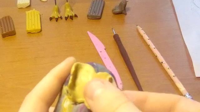 Болотная сова из пластилина–мастер-класс (часть1) смотреть онлайн