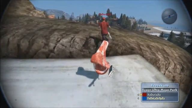 Skate 3 Launch Glitch - Free Skate Mega Skate Park - смотреть онлайн