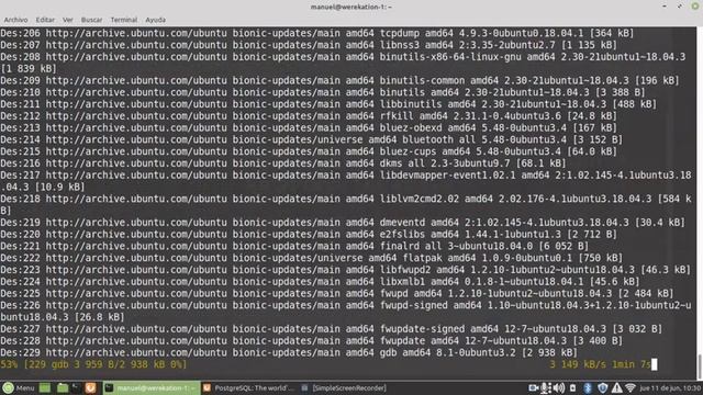 Video 23.- Comando apt para la actualización de paquetes en Linux. смотреть онлайн