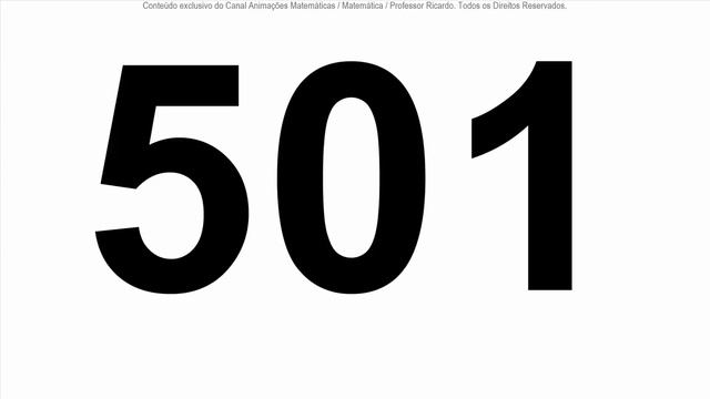 APRENDA A CONTAR DE 1 ATÉ 1000 EM PORTUGUÊS