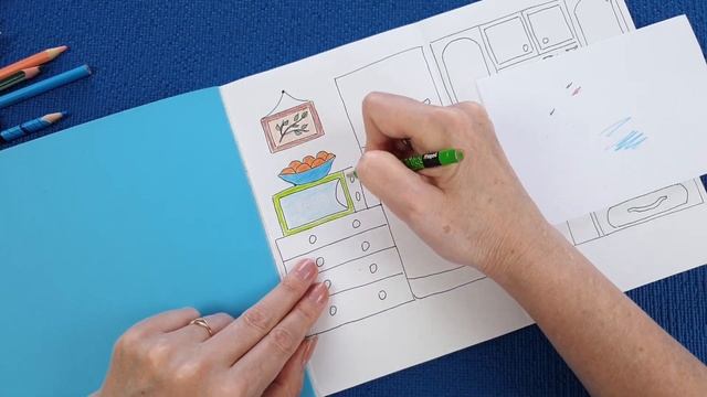 КУХНЯ ДЛЯ БУМАЖНОЙ КУКЛЫ СВОИМИ РУКАМИ ИГРЫ И ИГРУШКИ ДЛЯ ДЕВОЧЕК.ДОМ ДЛЯ КУКЛЫ В АЛЬБОМЕ смотреть онлайн