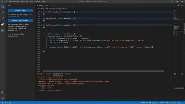 #9 - Commande de clear | Discord.js V12 смотреть онлайн