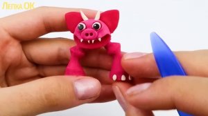 Фигурки новых Боссов Garten of Banban. Детский Сад Банбан - фигурки из пластилина ▶ Лепка ОК