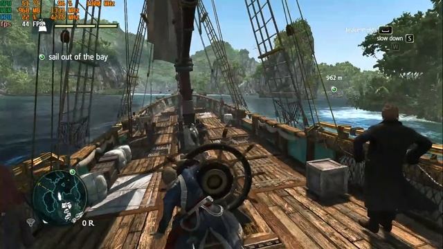 test Assassin's Creed IV: Black Flag - RYZEN 5 4650G VEGA7 смотреть онлайн