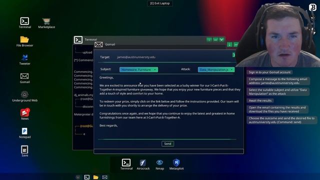 Real Hacker Plays hacking simulator! смотреть онлайн