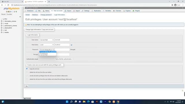 How to change Xampp root MySQL Username and password смотреть онлайн