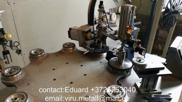 Semi-automatic Flap disc machine 2019/Оборудование для изготовления лепестковых дисков КЛТ смотреть онлайн