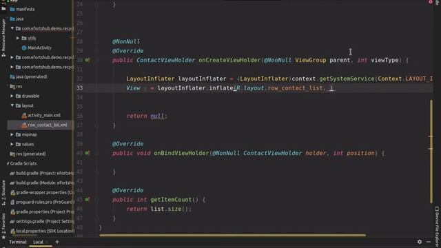 #PlayAround | part 1 | Android recyclerview in android studio with java bangla tutorial смотреть онлайн