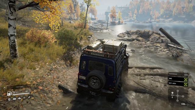 SnowRunner | Ep 2 | Test Drive cu Land Rover Defender 90 | смотреть онлайн