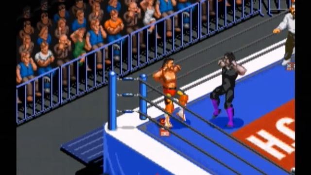 Elimination match 1 - Super Fire Pro Wrestling X (Super Famicom) смотреть онлайн