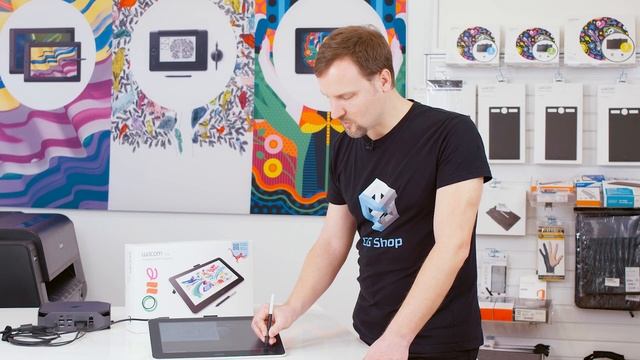 CGShop zeigt das neue WACOM ONE 13" Stift-Display смотреть онлайн