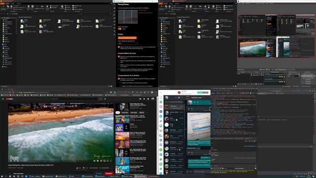 PC monitor with Smart TV LG 43" un7300 and PowerToys for split windows смотреть онлайн