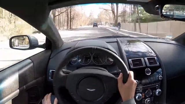 Дорожный тест драйв 2009 ASTON MARTIN DBS Manual | Test Drive 2009 ASTON MARTIN DBS Manual