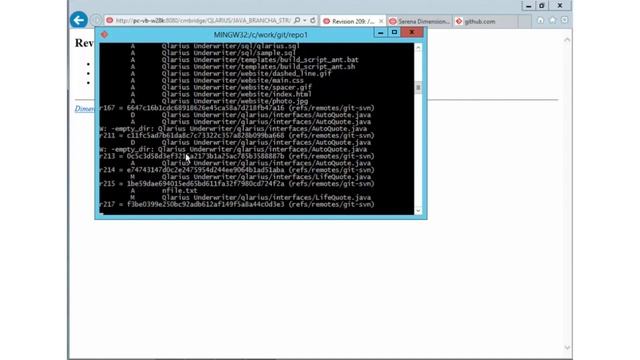 Dimensions CM 14.2 GIT Client communicating with Dimensions CM server смотреть онлайн