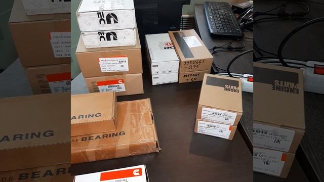 Вкладыши коренные и шатунные для двигателей Cummins 6CT, 6L, ISL. смотреть онлайн