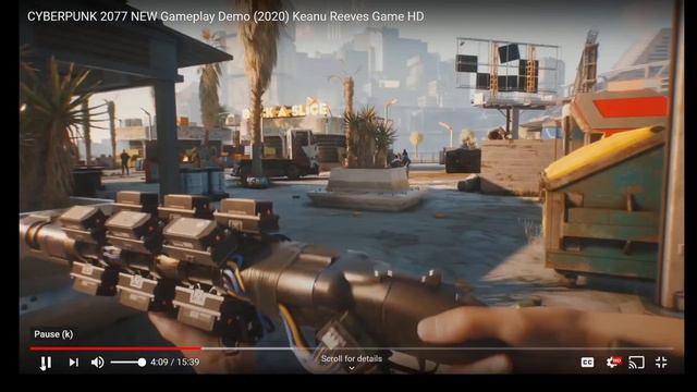 Cyberpunk 2077 Weapon curiosity смотреть онлайн