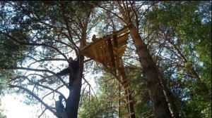 Лабаз. Как построить лабаз. Охота с лабаза