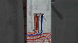 Монтаж радиаторов на сшитом полиэтилене